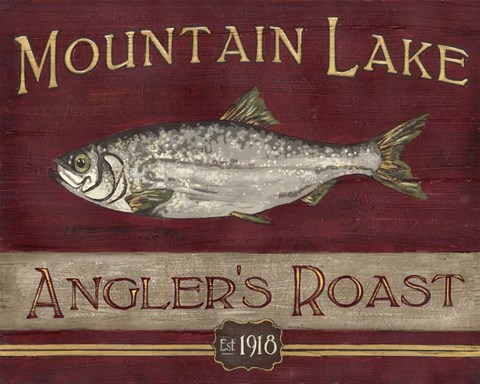 Framed Lodge Coffee I Print