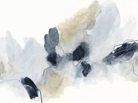 Framed Custom Geode Coast II Print