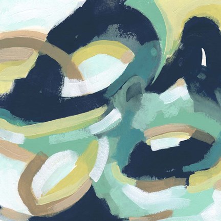 Framed Mint Synergy III Print