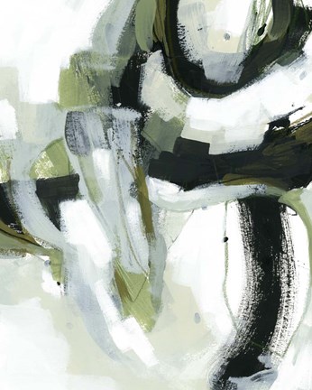 Framed Green Onyx I Print