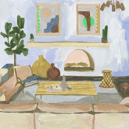 Framed Sunshine Inside I Print