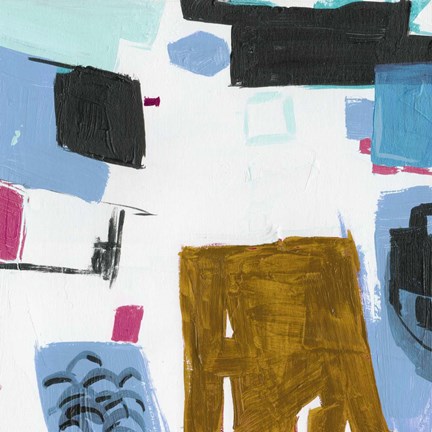 Framed Sunny Winter Day VI Print