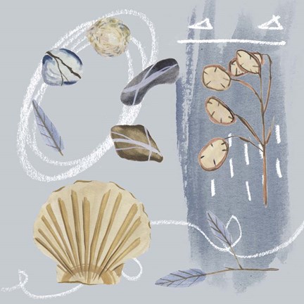 Framed Deep Sea II Print