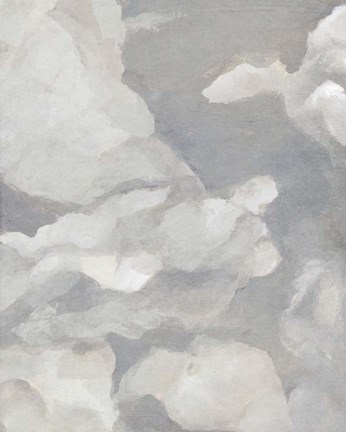 Framed Scattered Sky I Print