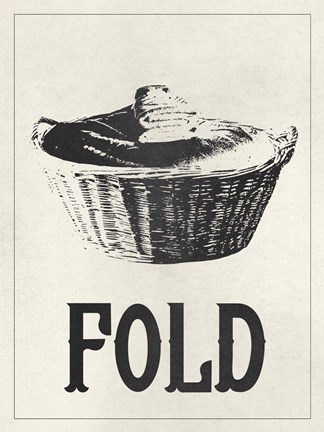 Framed Vintage Laundry IV Print