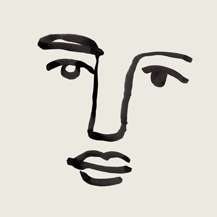 Framed Subtle Expression VI Print