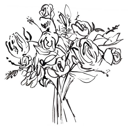 Framed Bouquet a Day II Print