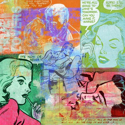 Framed True Lovers Print