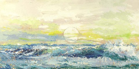 Framed Onde del Mattino Print