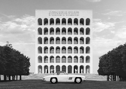 Framed Beauty in Italy Print