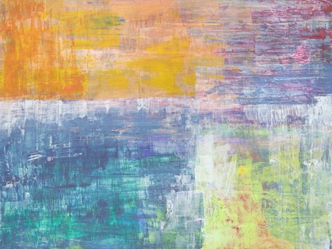 Framed Sole Cielo Mare Print