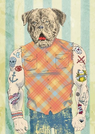 Framed Gentle Giant Print