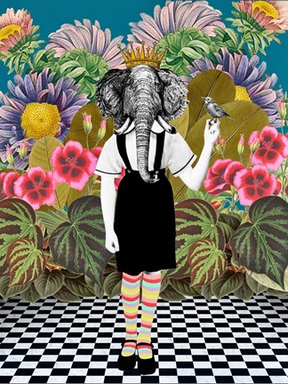 Framed Jungle Passes Print