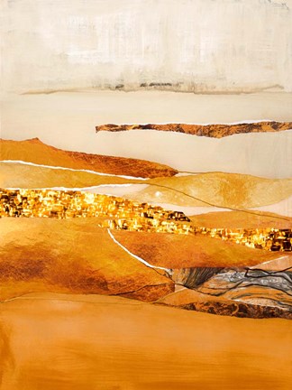 Framed Element Fire Print