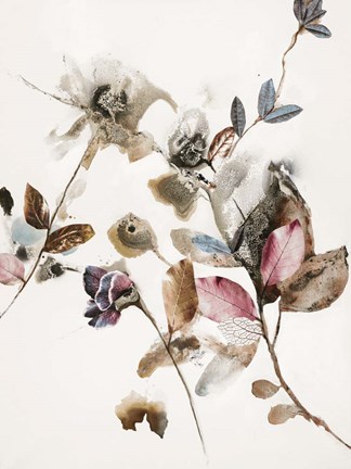 Framed Playing Flower 2 Print