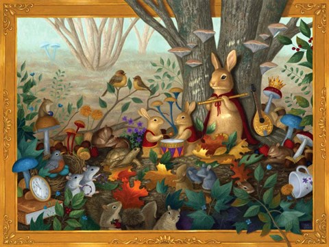 Framed Her Majesty in The Afternoon Print