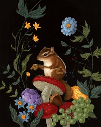 Framed Littlest Sentinel Print