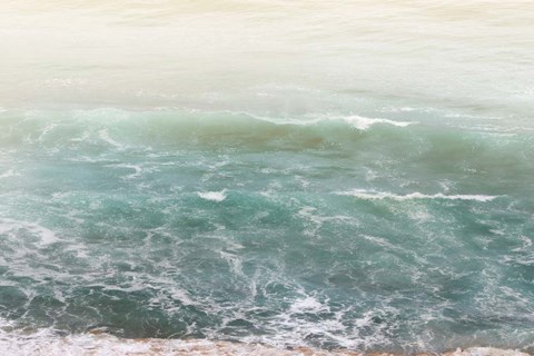 Framed White Oceans 4 Print