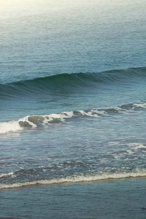 Framed White Oceans 57 Print