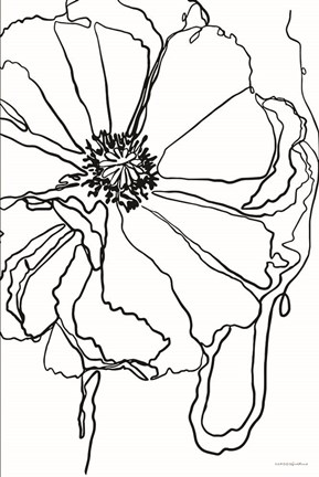 Framed Peace Within the Folds Print