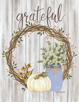 Framed Grateful Print