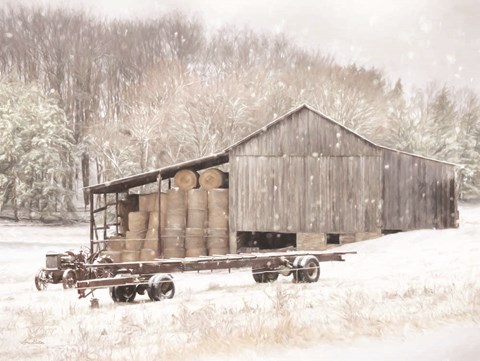 Framed Farmer's Harvest Print