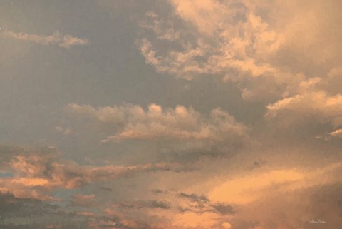 Framed Bayside Sunset III Print