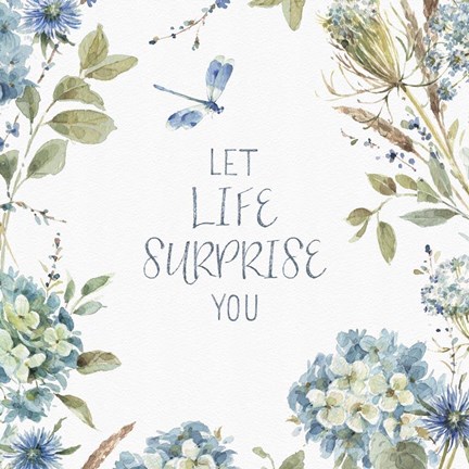 Framed Bohemian Blue 12A Print