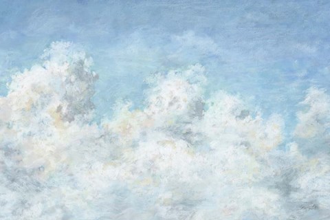 Framed Heavenly Blue 01 Print