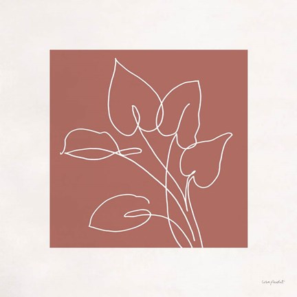 Framed Just Leaves 08 Print