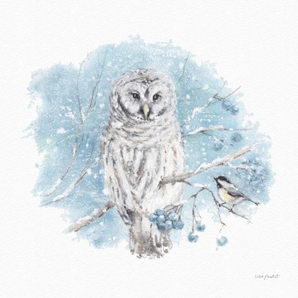 Framed Let it Snow 06 Print