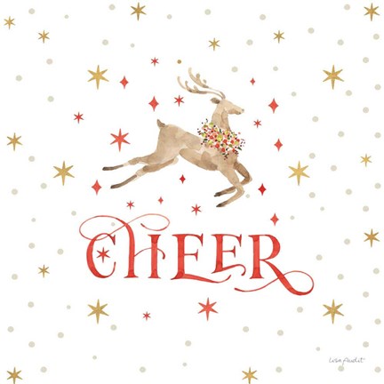 Framed Merry &amp; Bright 12 Print