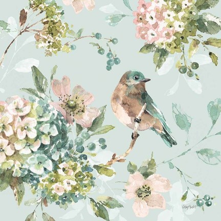 Framed Mint Crush 05 on Mint Print