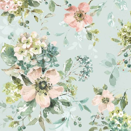 Framed Mint Crush 14 on Mint Print