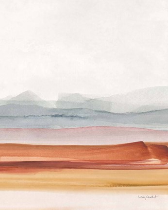 Framed Sierra Hills 02 Print