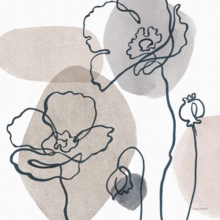 Framed Think Neutral 03A Print