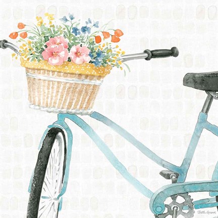 Framed Gardenscape XV Print