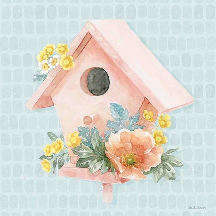 Framed Gardenscape XI Print