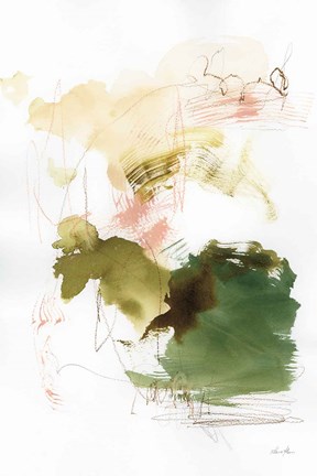 Framed Palette of Spring II Print