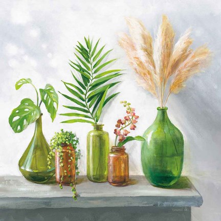 Framed Natural Riches I Print