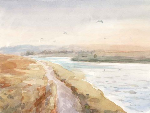 Framed Bay Walk Print