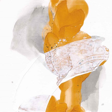 Framed Amber Wash III Print