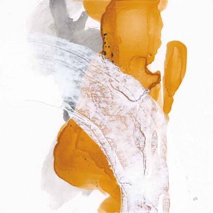 Framed Amber Wash II Print