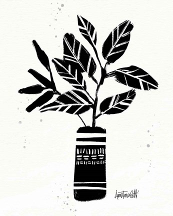 Framed Botanical Sketches VI Print