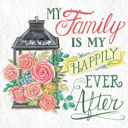 Framed Happily Ever After Print