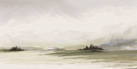 Framed Distant Journey Print