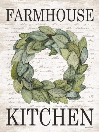 Framed Farmhouse Kitchen Print