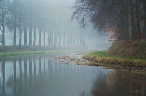 Framed Foggy Reflections Print