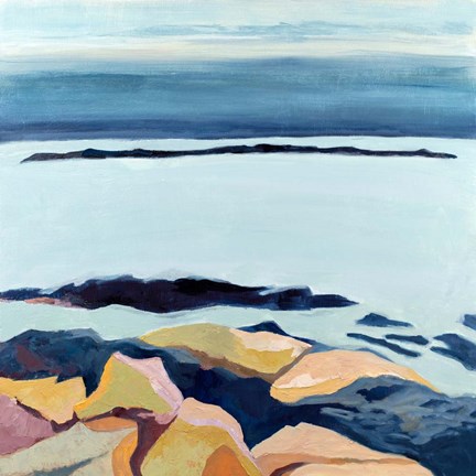 Framed Winter Walking Print