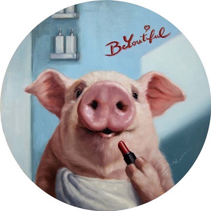 Framed Charlotte&#39;s Night Out Print